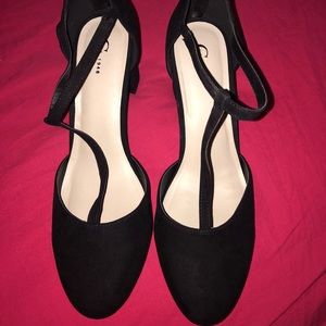 Size 11 Black Heels. Never Worn
